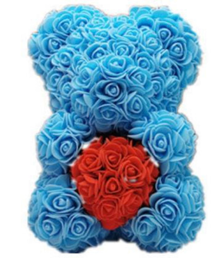 Rose Bear Teddy - Red