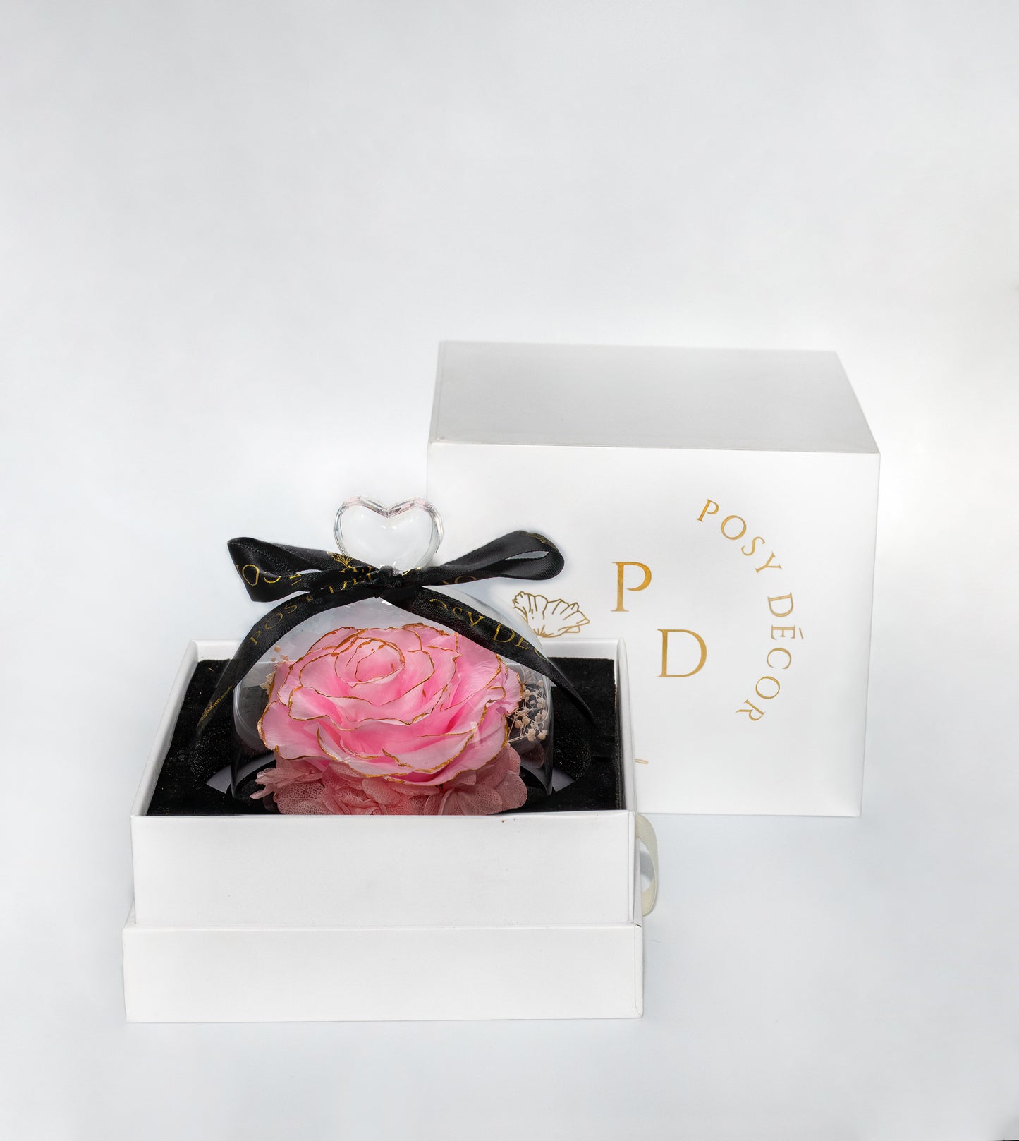 Immortal Enchanted Rose Dome - Red