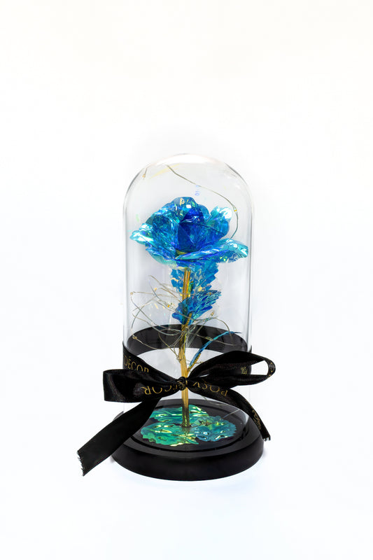 Galaxy Light Rose Dome - Blue